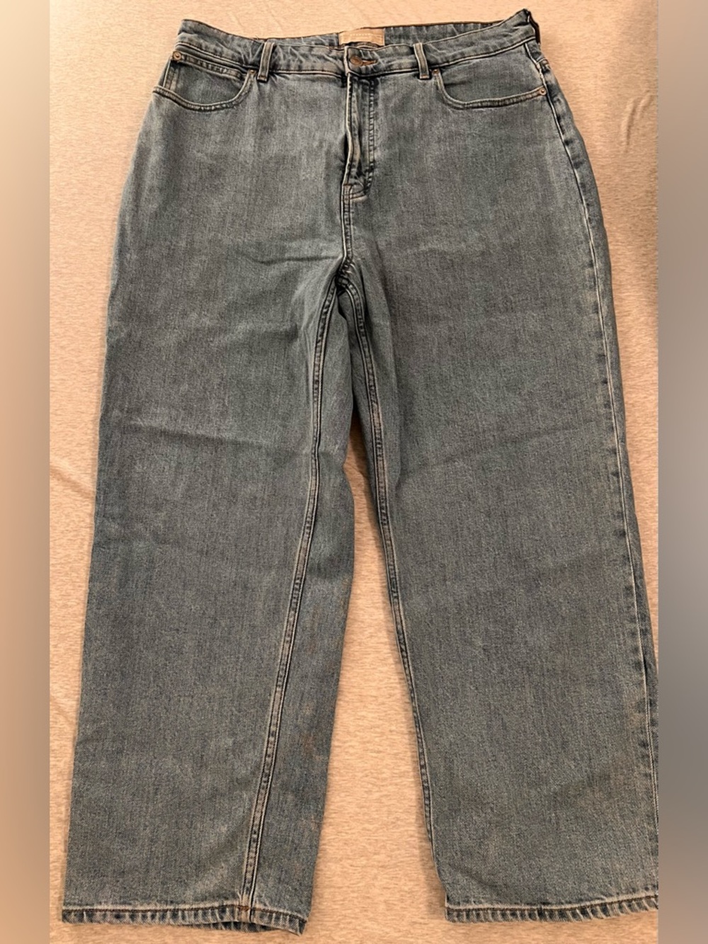 Everlane High-Rise Jeans - Light Wash Blue